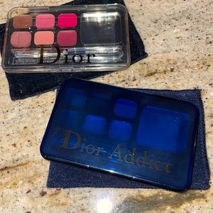 DIOR Beauty Collection Rouge Addict mini credit card LIPSTICK Mirrored Compact